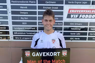 Man of the Match: Jonas Bertelsen