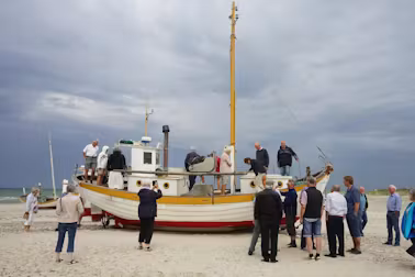 Landingspladsen ved Slettestrand