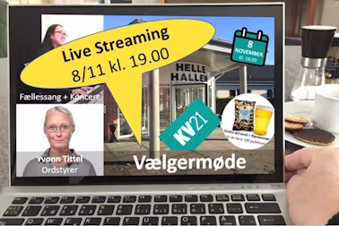 Mød op i Helle Hallen eller se vælgermødet på live streaming www.facebook.com/urhelleoest